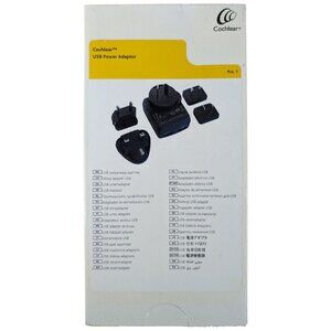 Cochlear USB Power Adapter with International Plug Attachments CP1000 - Ref P730